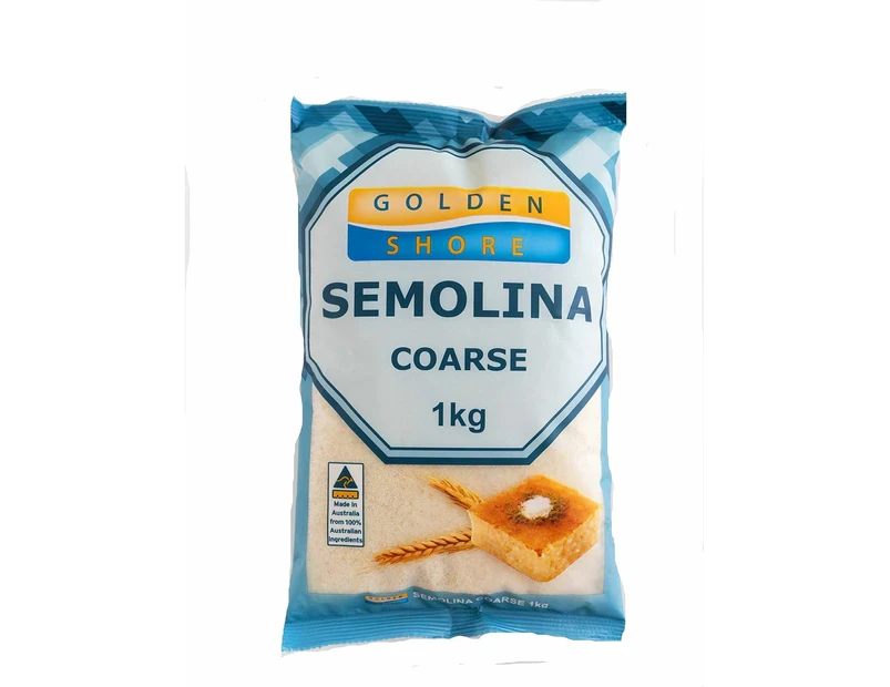 GOLDEN SHORE Semolina Flour COARSE 1KG