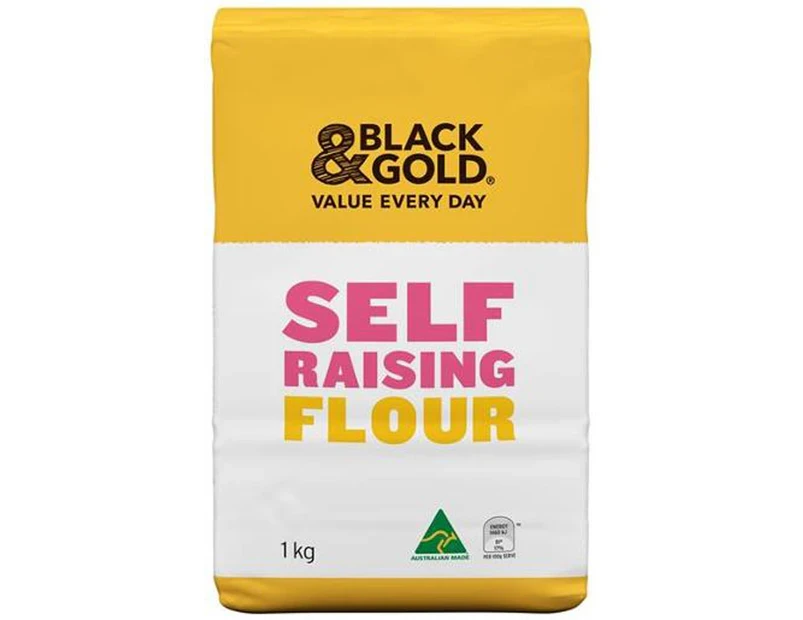 Black & Gold Self Raising Flour 1kg