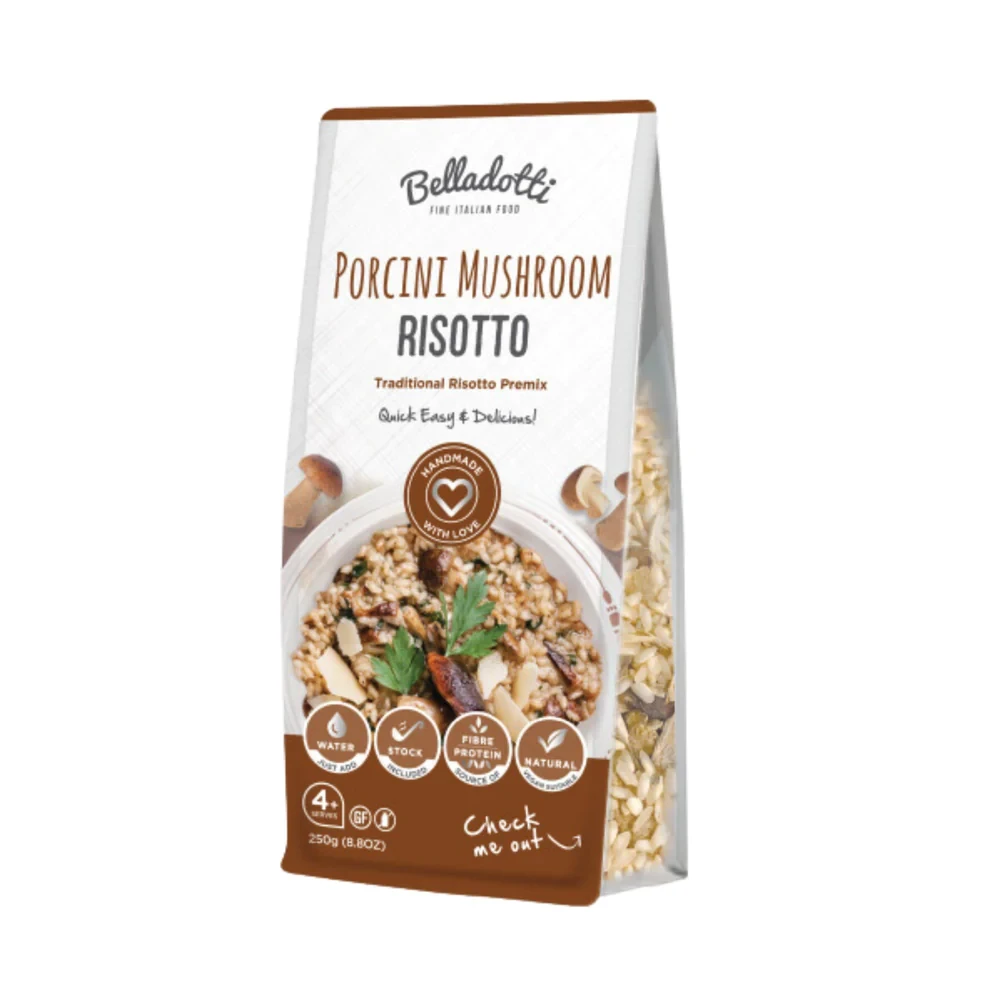 Belladotti Porcini Mushroom Risotto 250g