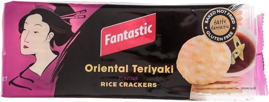Fantastic Teriyaki Rice Crackers