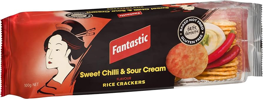 Fantastic Sweet Chilli & Sour Cream Rice Crackers