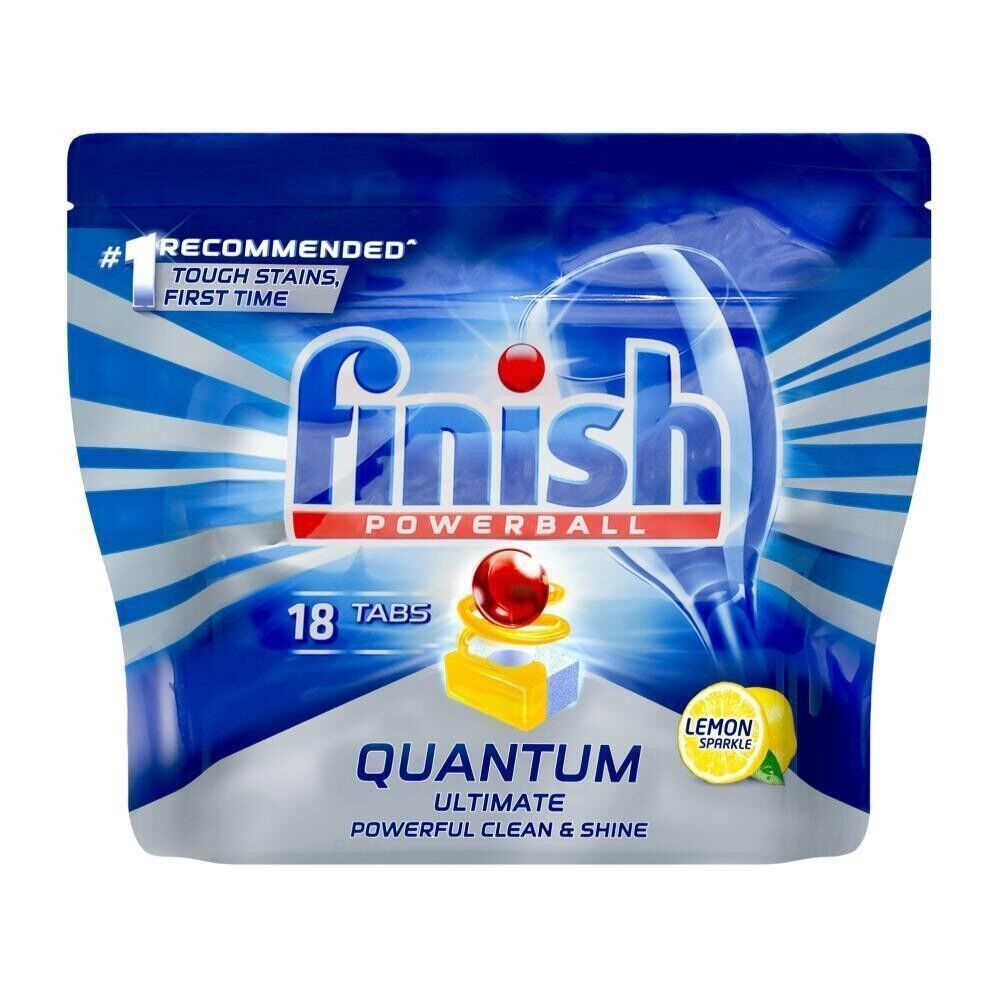 Finish Powerball Quanturm Ultimate Lemon Sparkle 18 Tabs