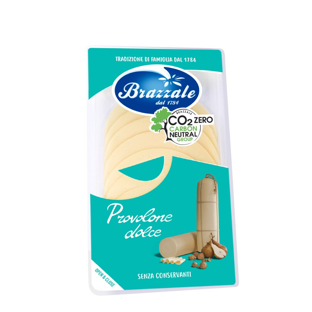 BRAZZALE PROVOLONE DOLCE SLICED 100G