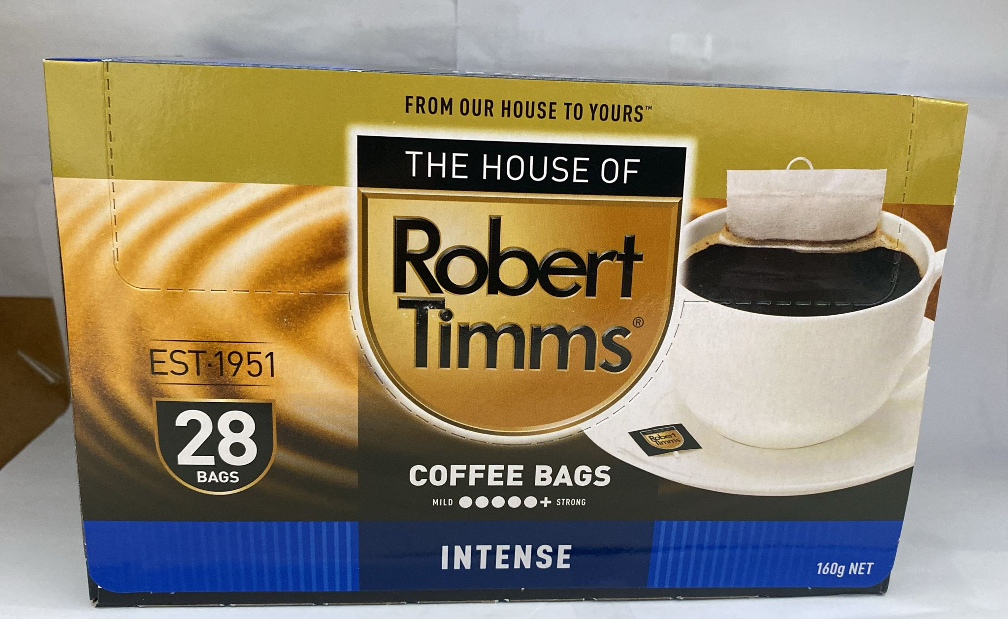 Robert Timms Coffee Bags INTENSE 160g