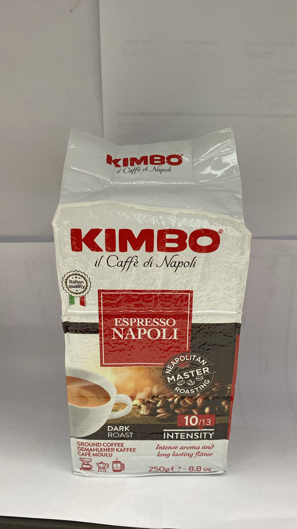 Kimbo Espresso Napoli Dark Roast 250g