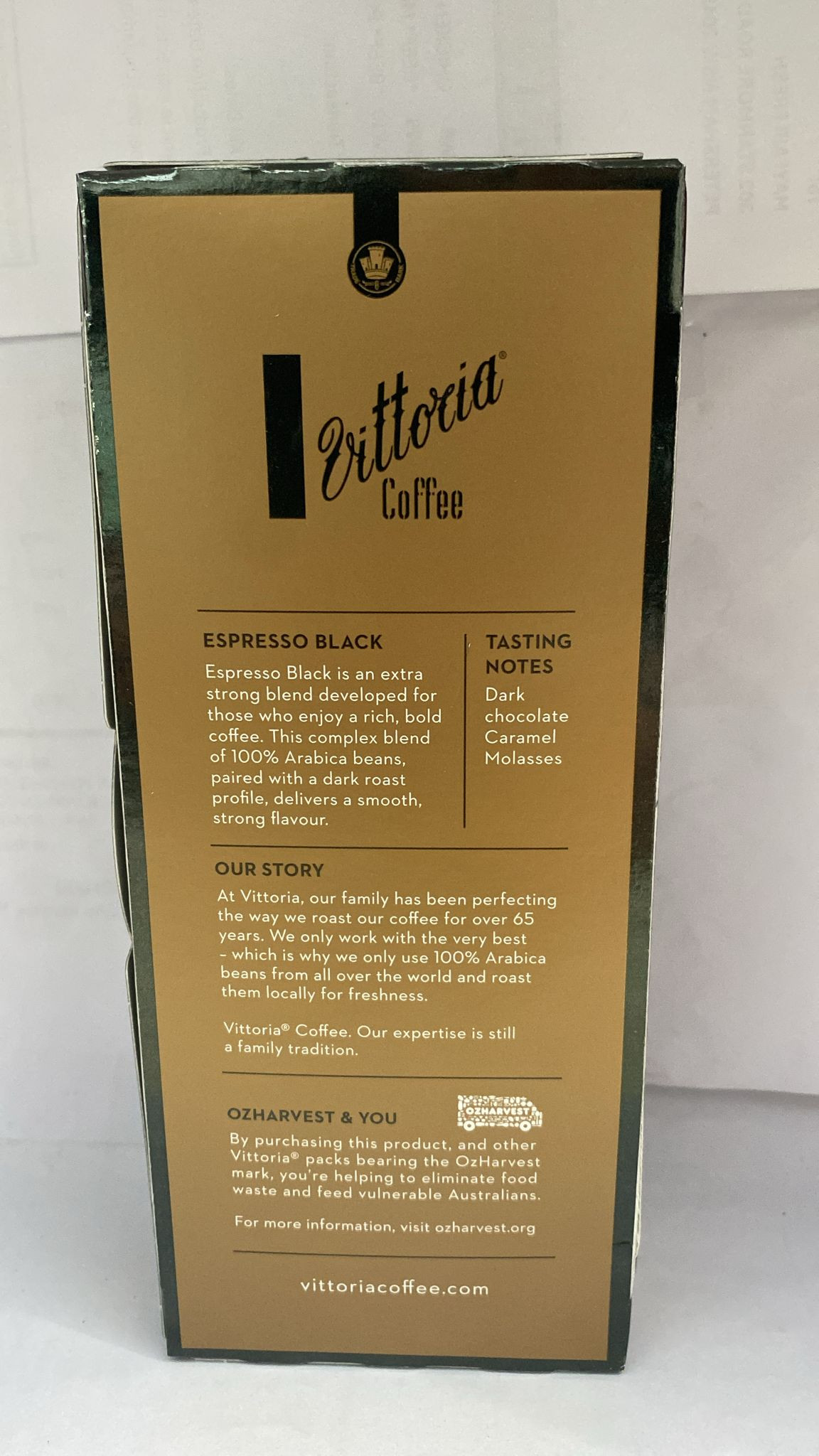 Vittoria Espresso 10 Capsule 52g