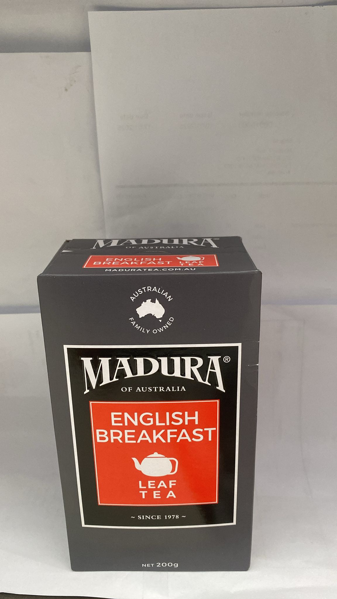 Madhura English breakfast  leaf 200g