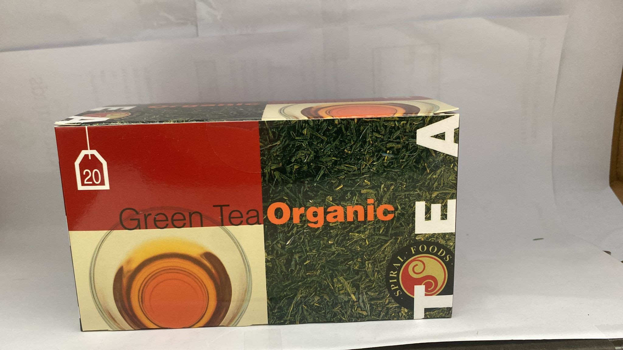 Green tea organic 20 tea bag