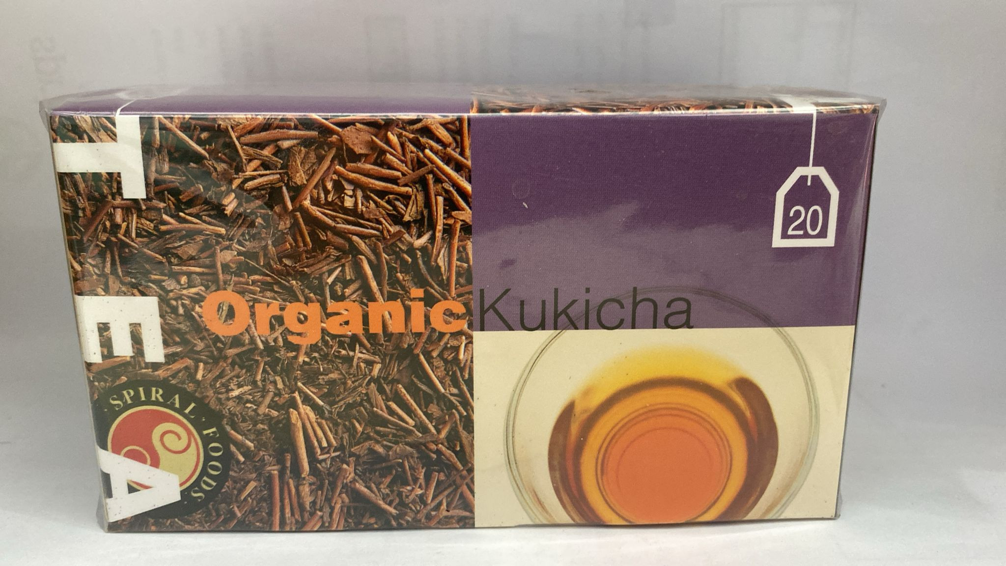 Organic kukicha 20 tea bags