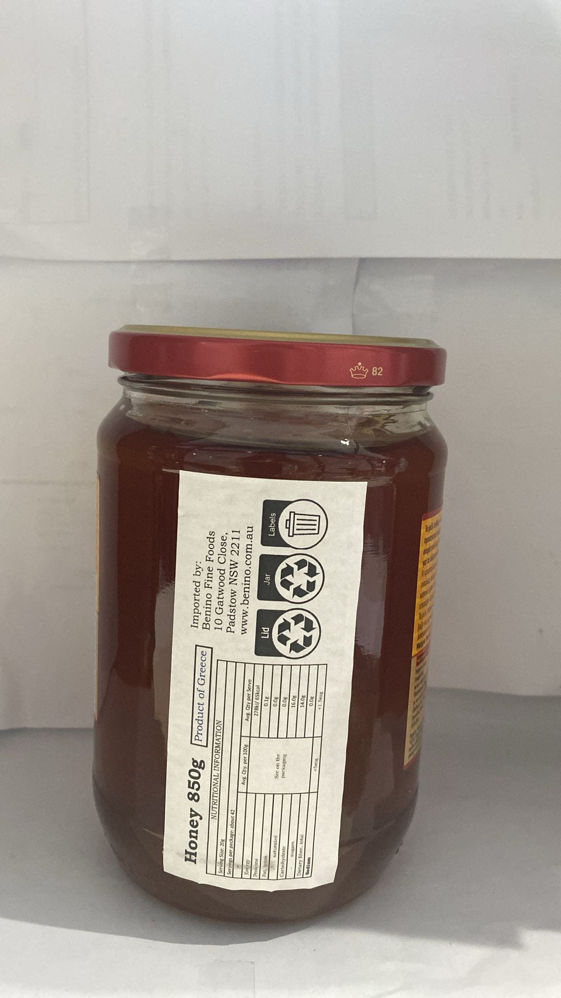 Olympus floral honey 850g