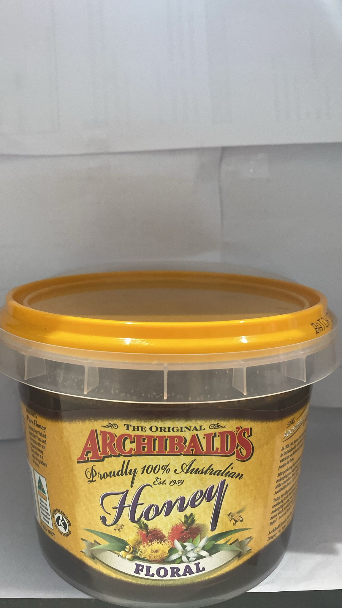 Archibaids honey floral 1kg