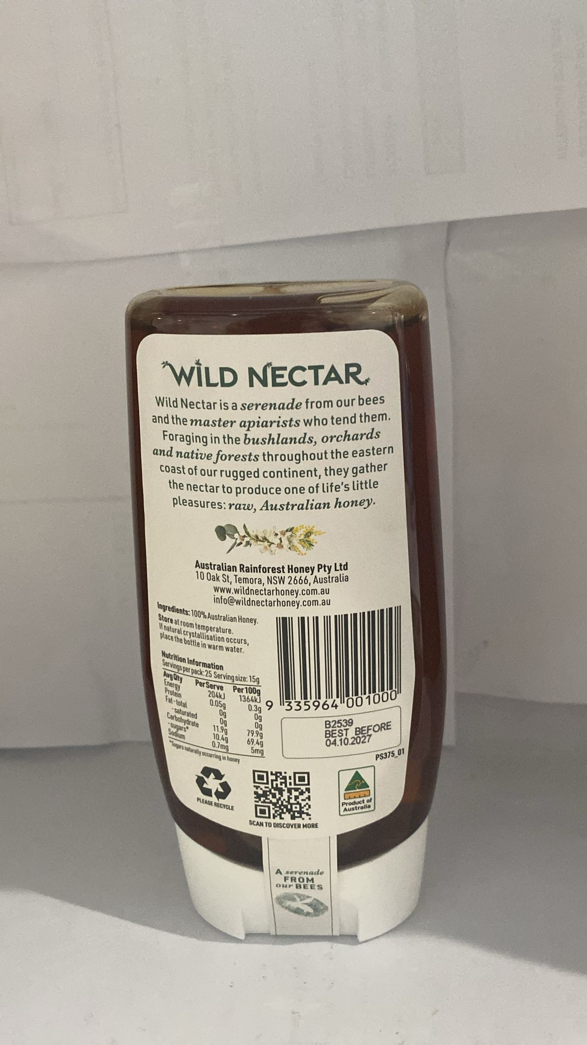 Wild nectar 375g