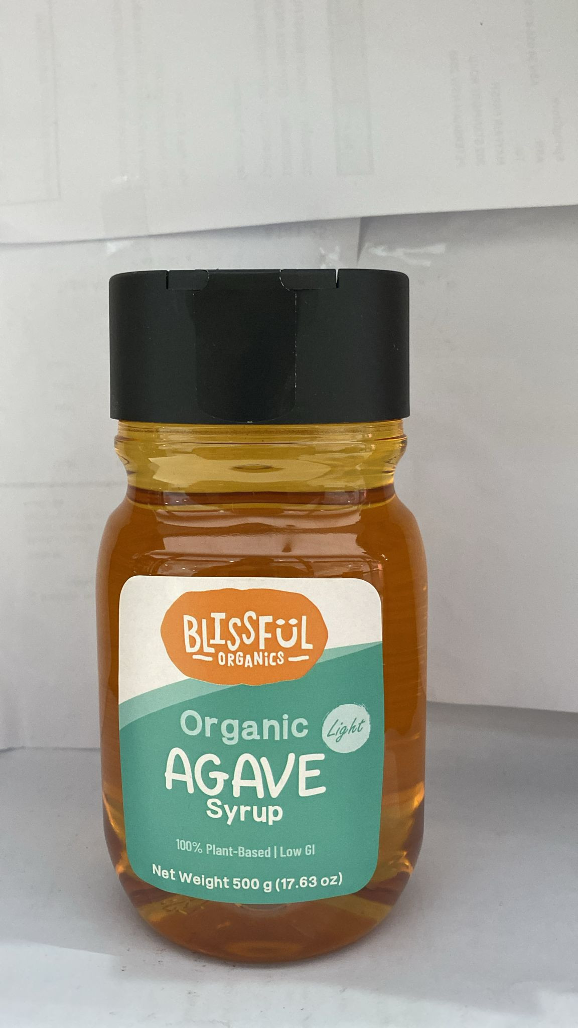 Blistful Organic Agave Syrup 500g