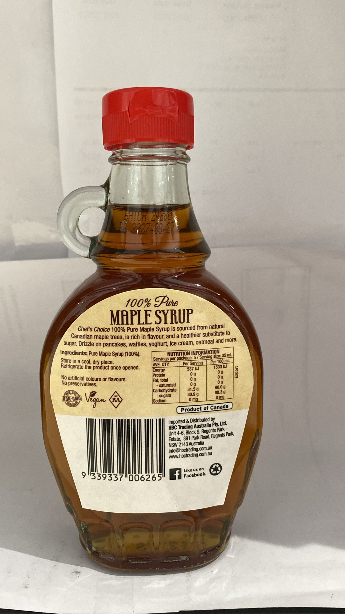 Maple Syrup 189ml