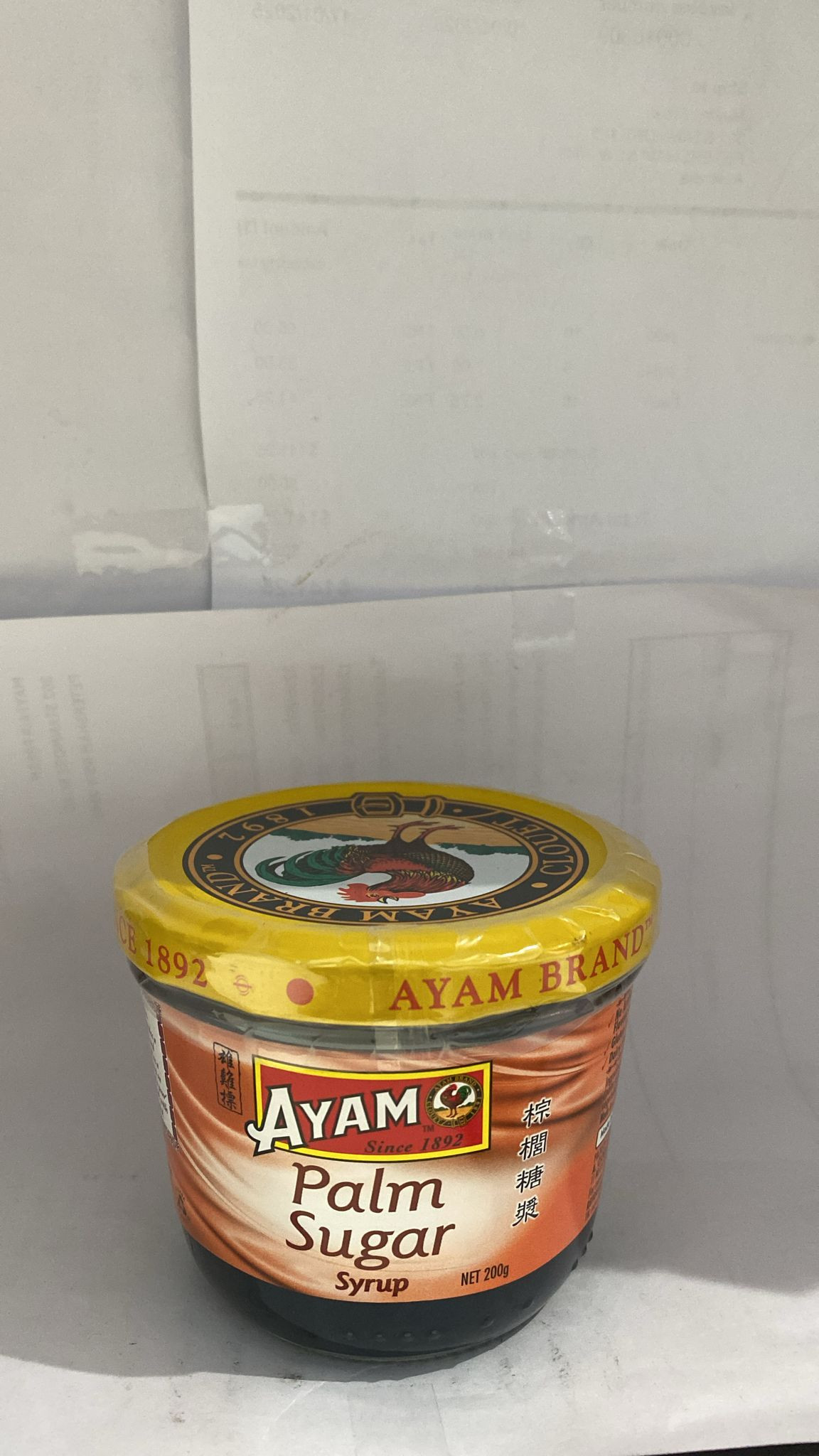 Palm Sugar Syrup Ayam 200g